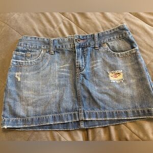 American Eagle Outfitters Blue Denim Skirt
